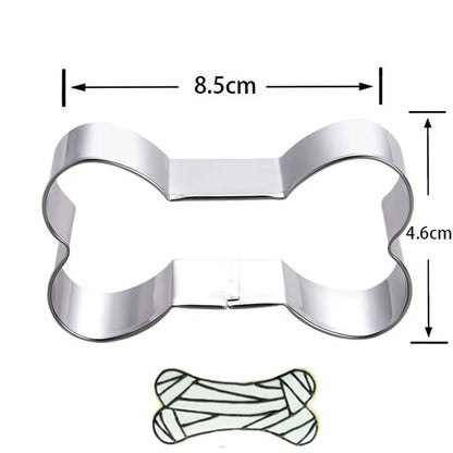1Pcs Halloween Bat Coffin Ghost House Pumpkin Cookie Cutter Patisserie Biscuit Mould Fondant Cake Decor Baking Tools Pastry Shop